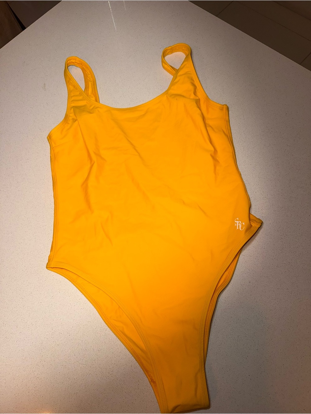 Kids Yellow One-Piece Swimsuit